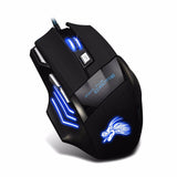 Gamer Wired Computer Mause Mice 5500 DPI