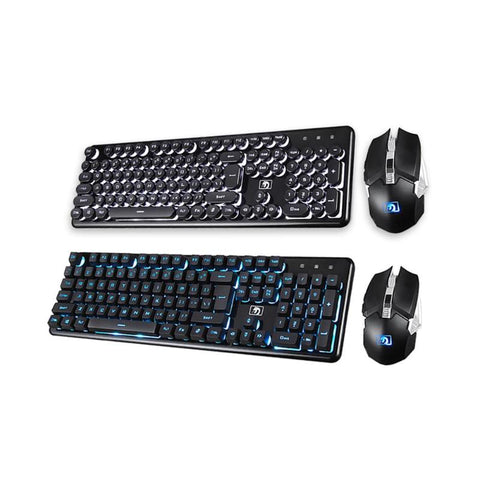 Ergonomic Gaming Keyboard Mouse