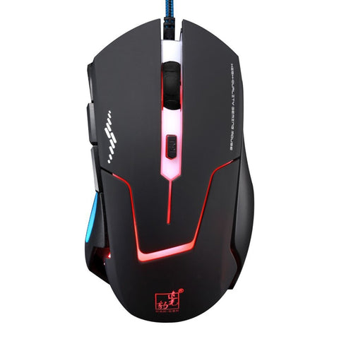 T7 Wired Glow USB Mouse Gamer